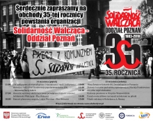 Obchody 35-tej rocznicy powstania Solidarności Walczącej Oddziału Poznań